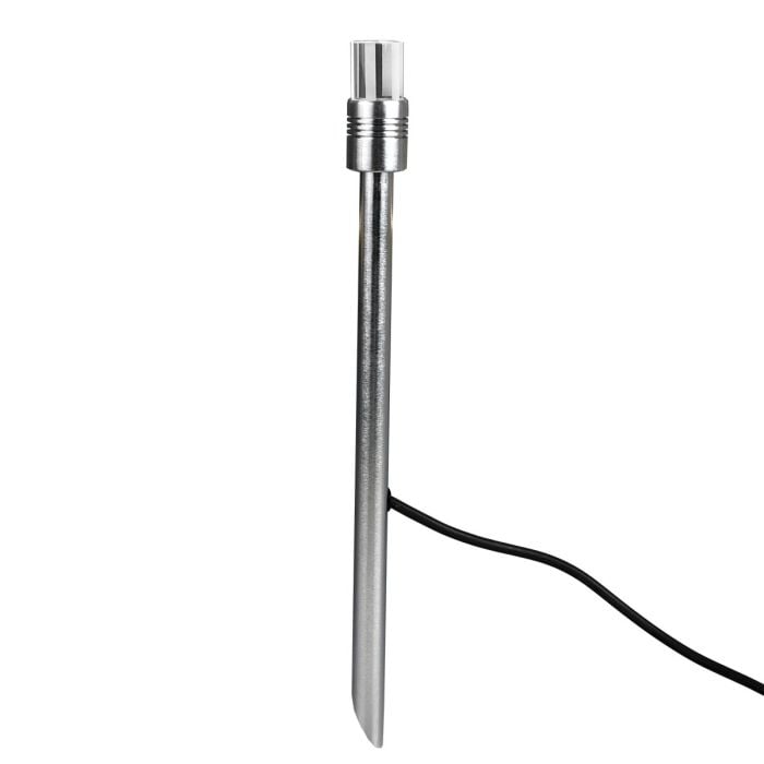 elstead lighting Ambleside 1 x 12V ambient light and spike with 1m cable - Anodised Aluminium