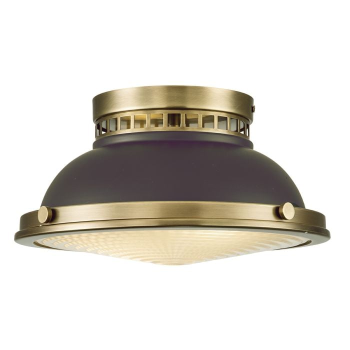 Elstead Lighting Amelia 2 Light Flush Light - Buckeye Bronze/Restoration Bronze