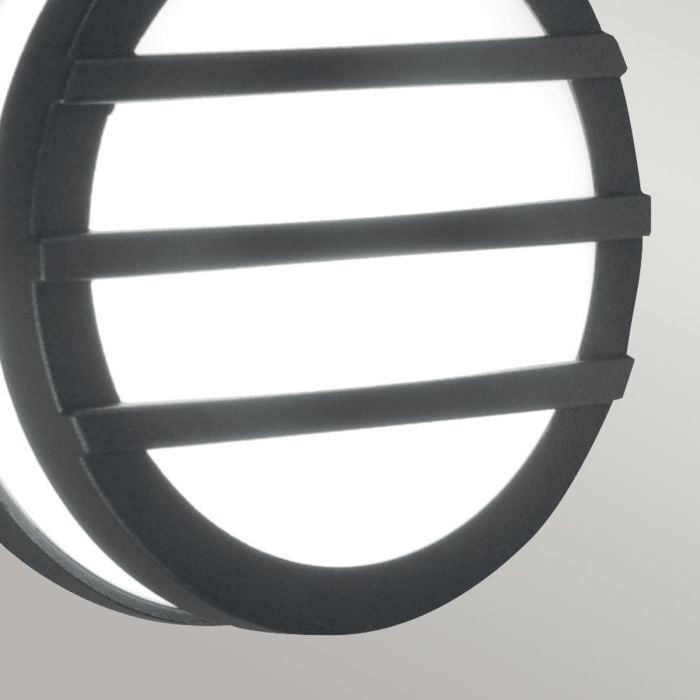 Elstead Lighting Ano 1 Light Wall/Ceiling Lantern - Graphite