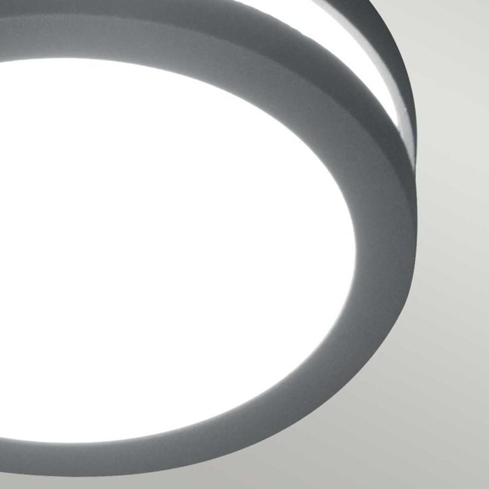 Elstead Lighting Ano 1 Light Wall/Ceiling Lantern - Graphite