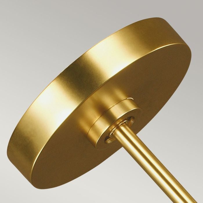 Elstead Lighting Apollo 5 Light Chandelier - Burnished Brass