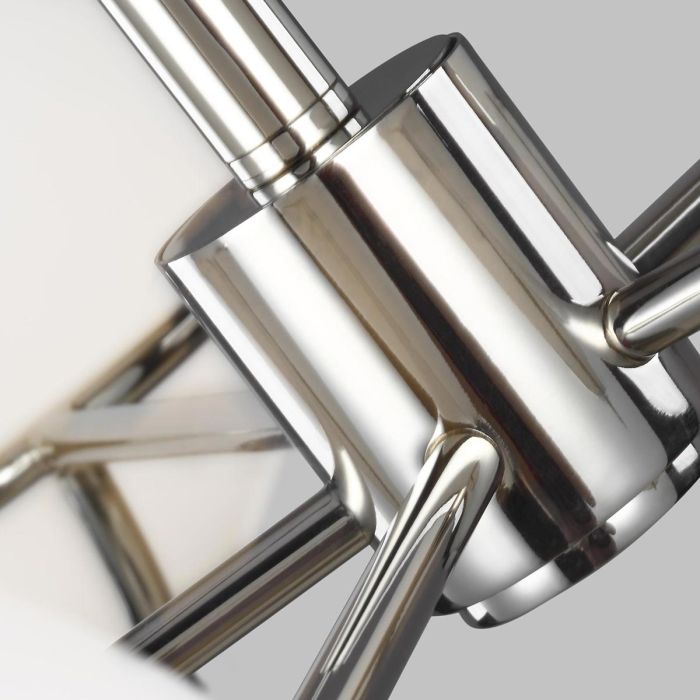 Elstead Lighting Apollo 5 Light Chandelier - Polished Nickel