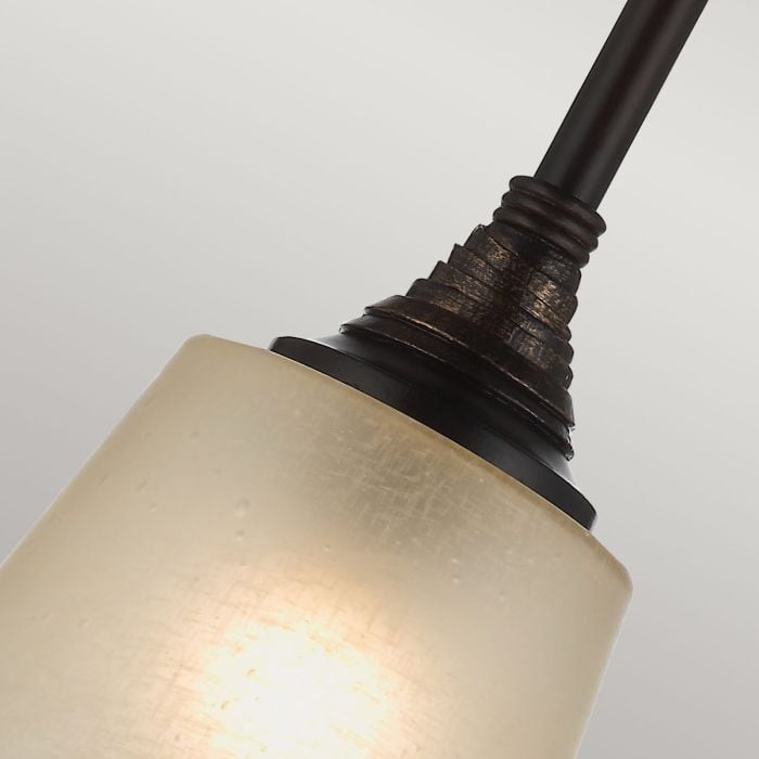 Elstead Lighting Arbor Creek 1 Light Mini Pendant - Arbor Bronze