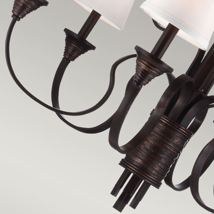 Elstead Lighting Arbor Creek 9 Light Chandelier - Arbor Bronze