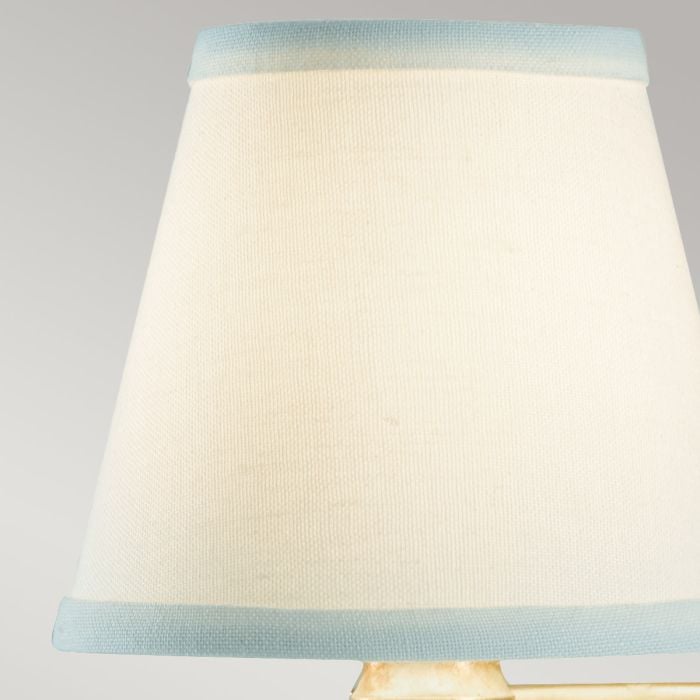 Elstead Lighting Argento 1 Light Wall Light - Oxidized Silver Leaf