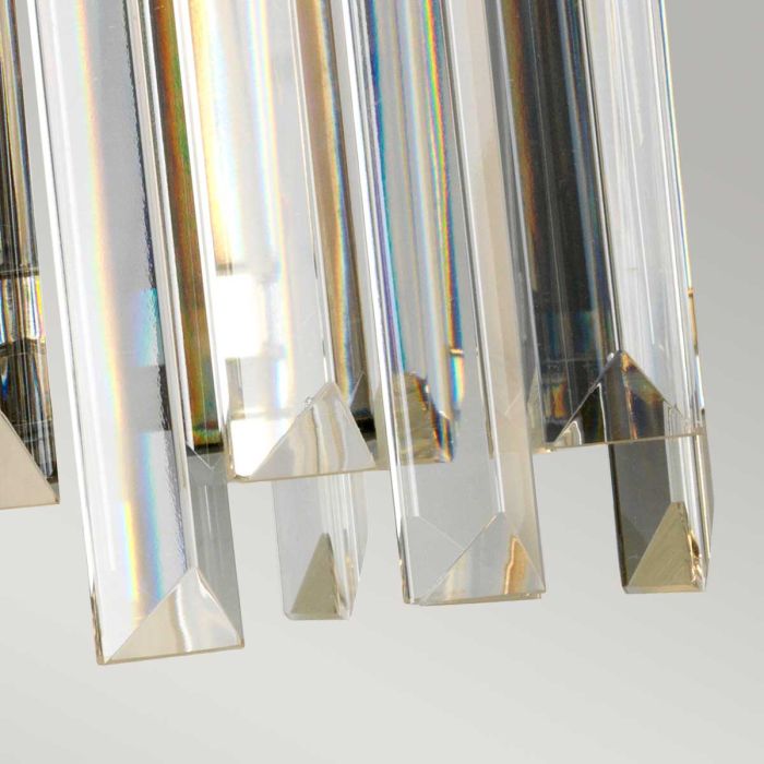 Elstead Lighting Aries 1 Light Wall Light - Polished Nickel