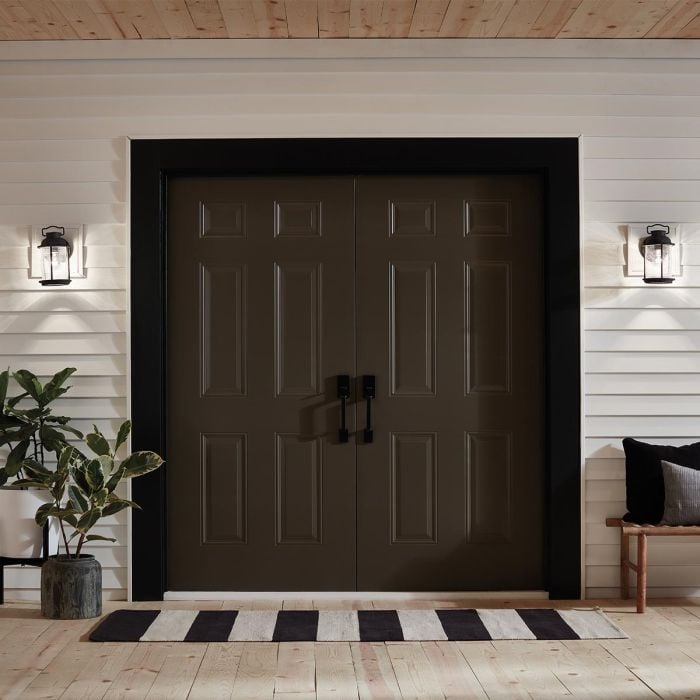 Elstead Lighting Ashland Bay 1 Light Small Wall Lantern - Weathered Zinc