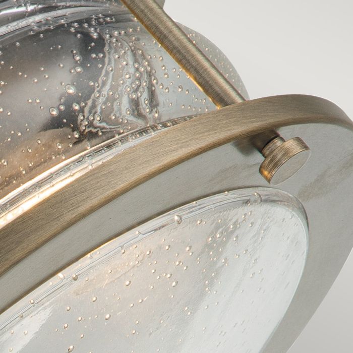 Elstead Lighting Ashland Bay 2 Light Outdoor Ceiling Flush - Burnished Bronze