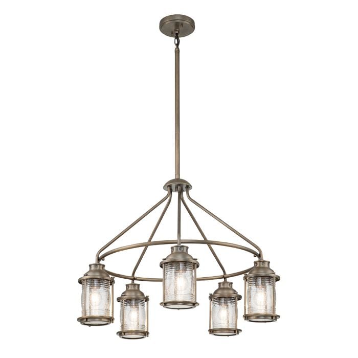 elstead lighting Ashland Bay 5 Light Outdoor Chandelier - Burnished Bronze elstead lighting Ashland Bay 5 Light Outdoor Chandelier - Burnished Bronze