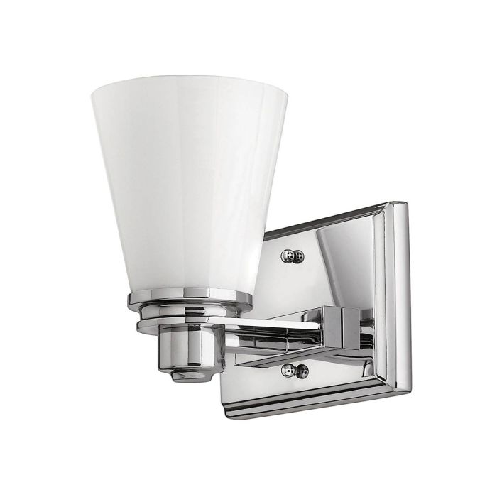 elstead lighting Avon 1 Light Wall Light - Polished Chrome