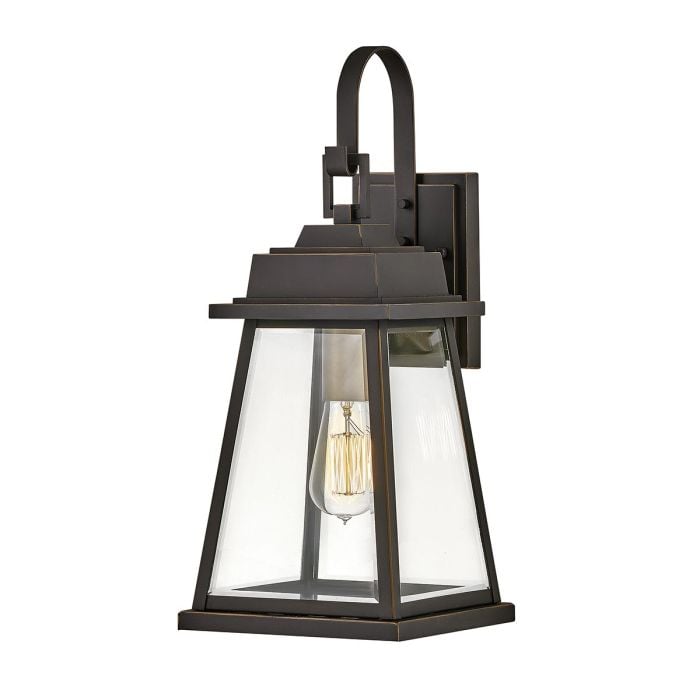 elstead lighting Bainbridge 1 Light Wall Lantern - Medium - Oil Rubbed Bronze