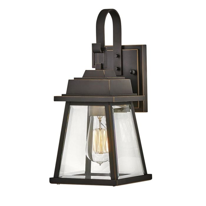 elstead lighting Bainbridge 1 Light Wall Lantern - Small - Oil Rubbed Bronze elstead lighting Bainbridge 1 Light Wall Lantern - Small - Oil Rubbed Bronze
