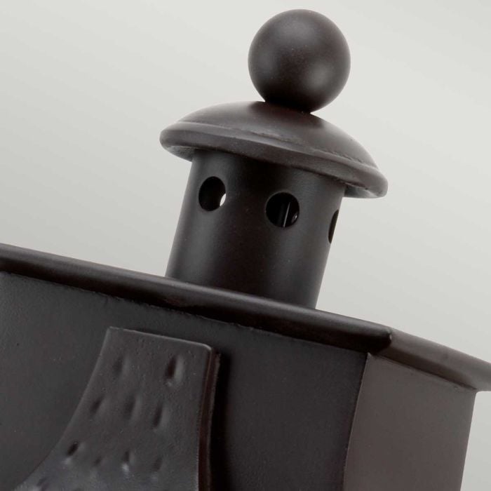 Elstead Lighting Balmoral 3 Light Wall Lantern - Old Bronze