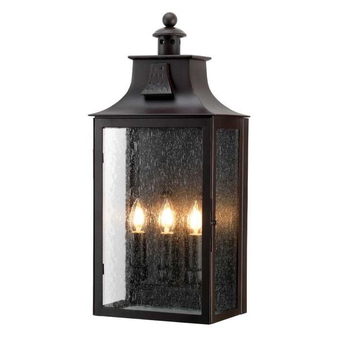 elstead lighting Balmoral 3 Light Wall Lantern - Old Bronze elstead lighting Balmoral 3 Light Wall Lantern - Old Bronze