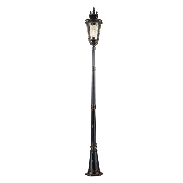 elstead lighting Baltimore 1 Light Large Lamp Post - Weathered Bronze elstead lighting Baltimore 1 Light Large Lamp Post - Weathered Bronze