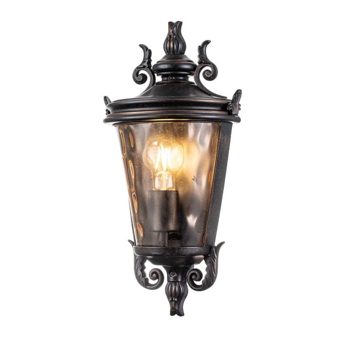 elstead lighting Baltimore 1 Light Medium Half Lantern - Weathered Bronze elstead lighting Baltimore 1 Light Medium Half Lantern - Weathered Bronze