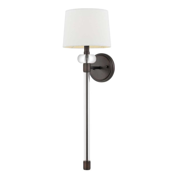 elstead lighting Barbour 1 Light Wall Light - Harbor Bronze