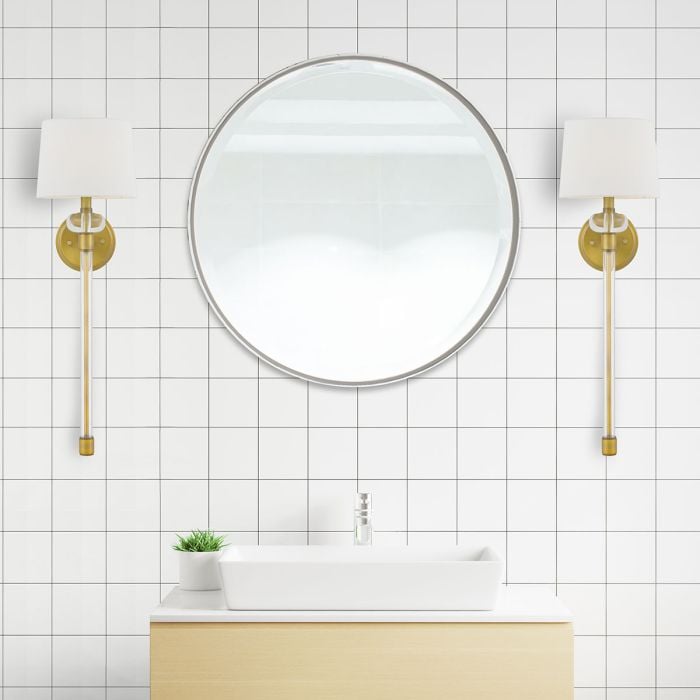 Elstead Lighting Barbour 1 Light Wall Light - Weathered Brass