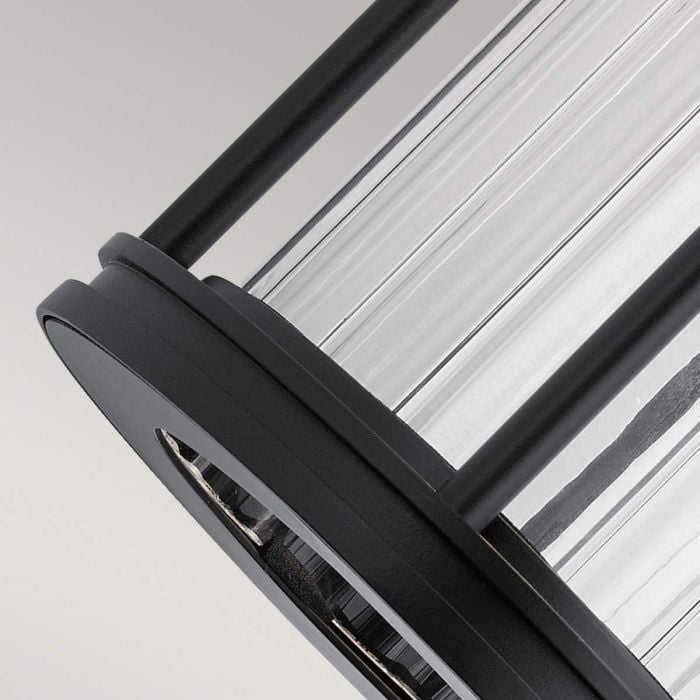 Elstead Lighting Barras 1 Light Small Wall Lantern - Black