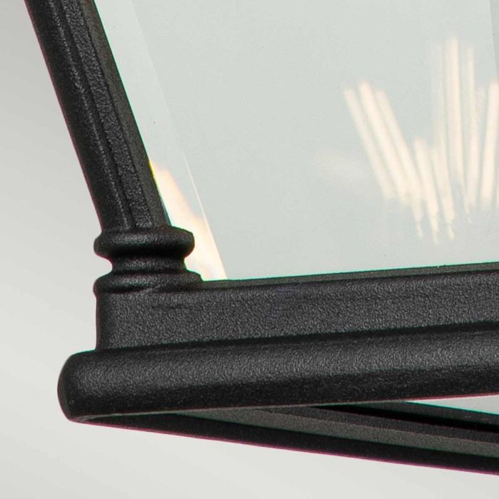 Elstead Lighting Bayview 1 Light Large Wall Lantern - Black