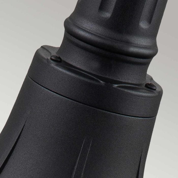 Elstead Lighting Bayview 1 Light Medium Pillar Lantern - Black