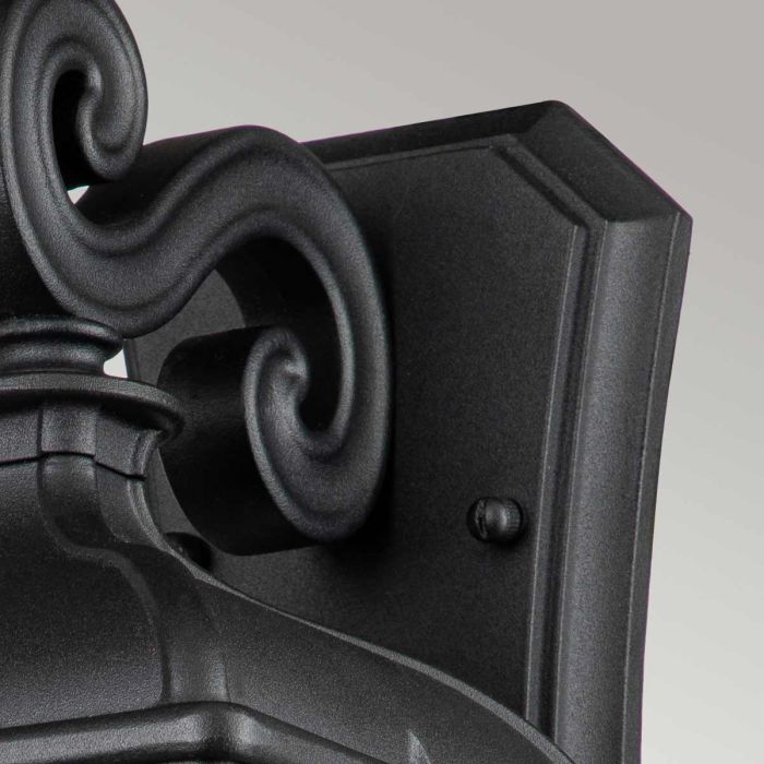 Elstead Lighting Bayview 1 Light Medium Wall Lantern - Black