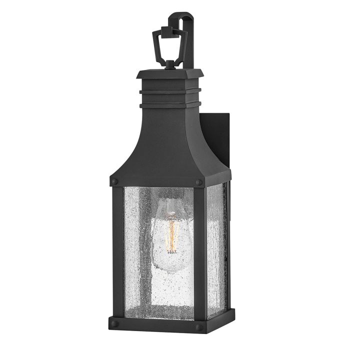 elstead lighting Beacon Hill 1lt Small Wall Lantern - Museum Black