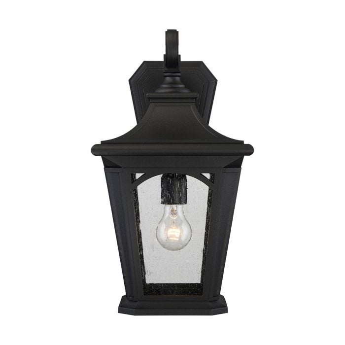 Elstead Lighting Bedford 1 Light Large Wall Lantern - Mystic Black