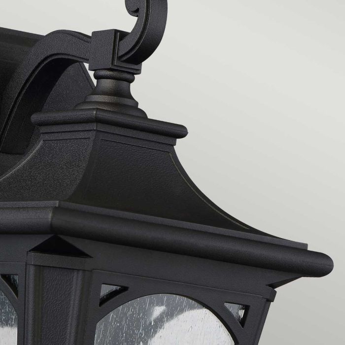 Elstead Lighting Bedford 1 Light Medium Wall Lantern - Mystic Black