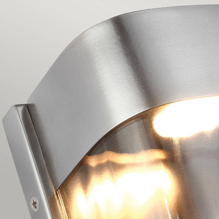 Elstead Lighting Bennie 1 Light Small LED Wall Light - Painted Brushed Steel