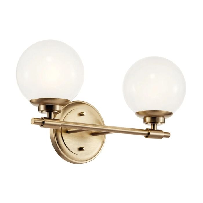 elstead lighting Benno 2 lt Wall Light - Champagne Bronze