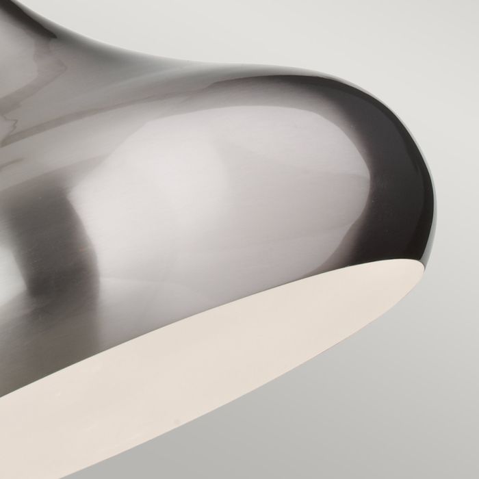 Elstead Lighting Beso 1 Light Large Pendant - Brushed Steel