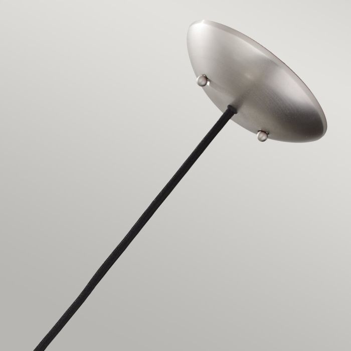 Elstead Lighting Beso 1 Light Large Pendant - Brushed Steel