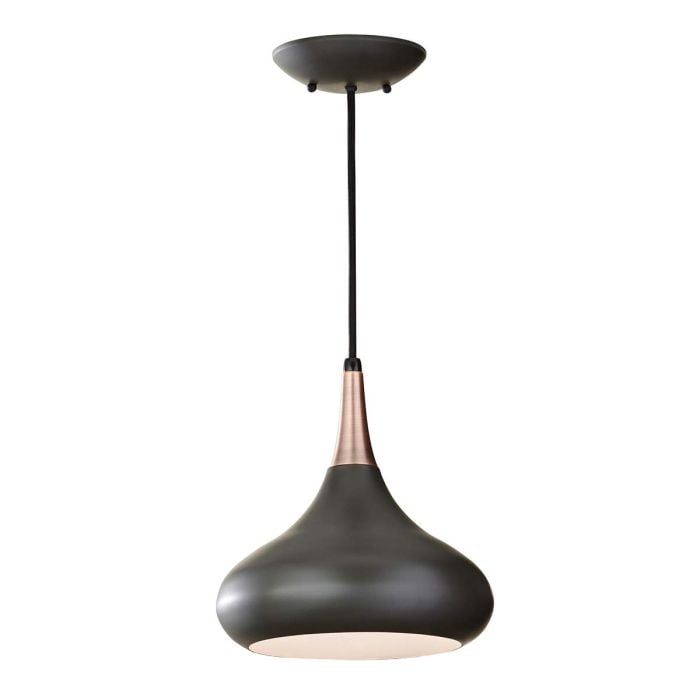 elstead lighting Beso 1 Light Medium Pendant - Dark Bronze