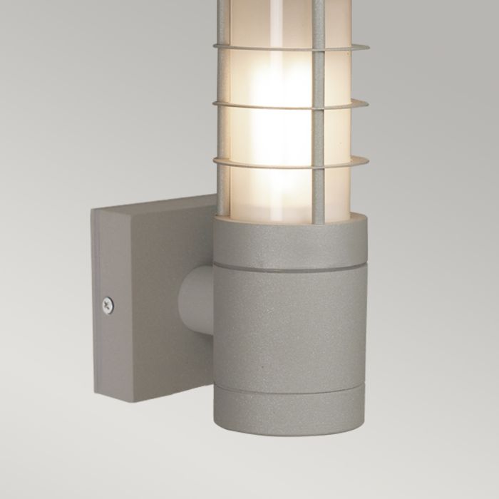 Elstead Lighting Beta 4-ring Wall Lantern - Matt Silver