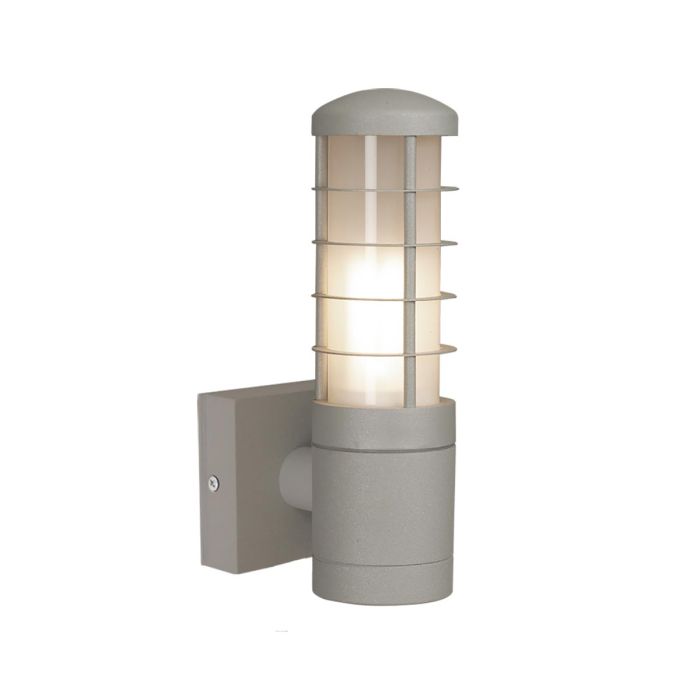 elstead lighting Beta 4-ring Wall Lantern - Matt Silver