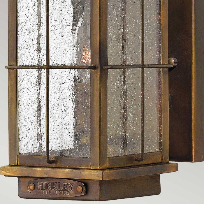 Elstead Lighting Bingham 1 Light Small Wall Lantern - Sienna
