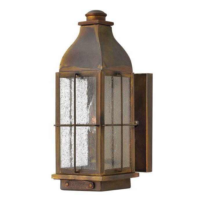 elstead lighting Bingham 1 Light Small Wall Lantern - Sienna elstead lighting Bingham 1 Light Small Wall Lantern - Sienna