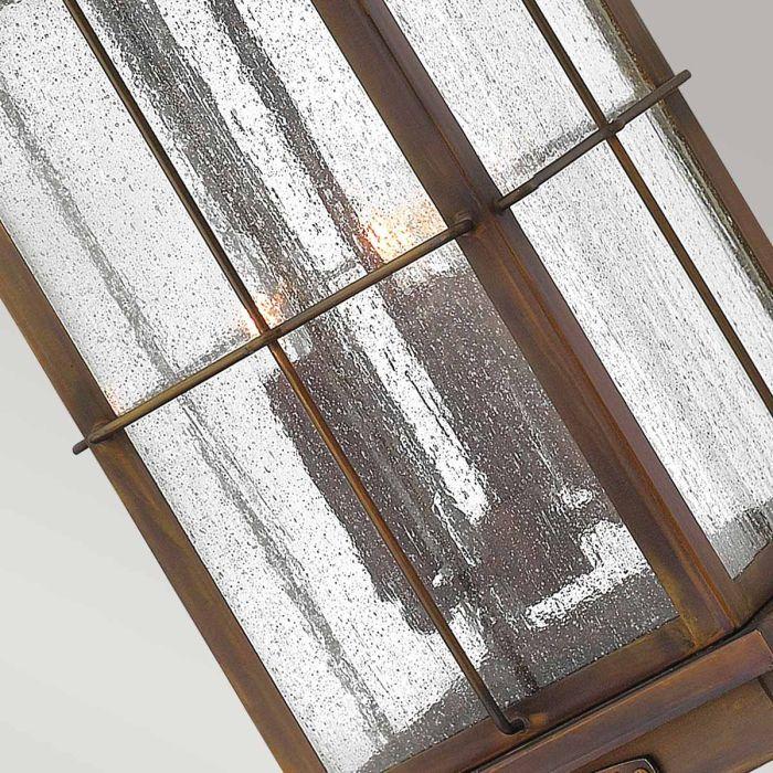 Elstead Lighting Bingham 3 Light Large Chain Lantern - Sienna