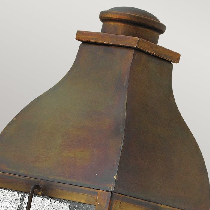 Elstead Lighting Bingham 3 Light Large Wall Lantern - Sienna