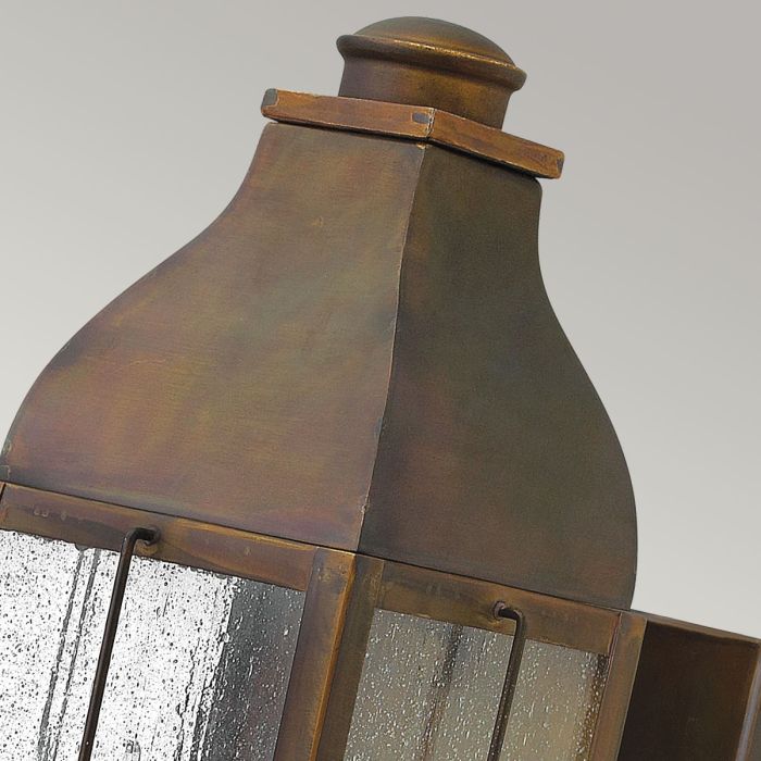 Elstead Lighting Bingham 3 Light Medium Wall Lantern - Sienna