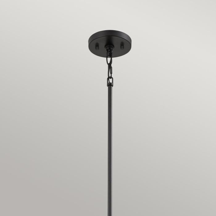 Elstead Lighting Bismarck 1 Light Mini Pendant - Earth Black