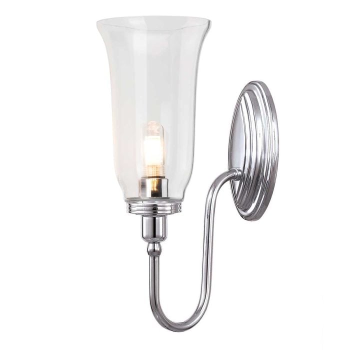 elstead lighting Blake 1 Wall Light - Polished Chrome