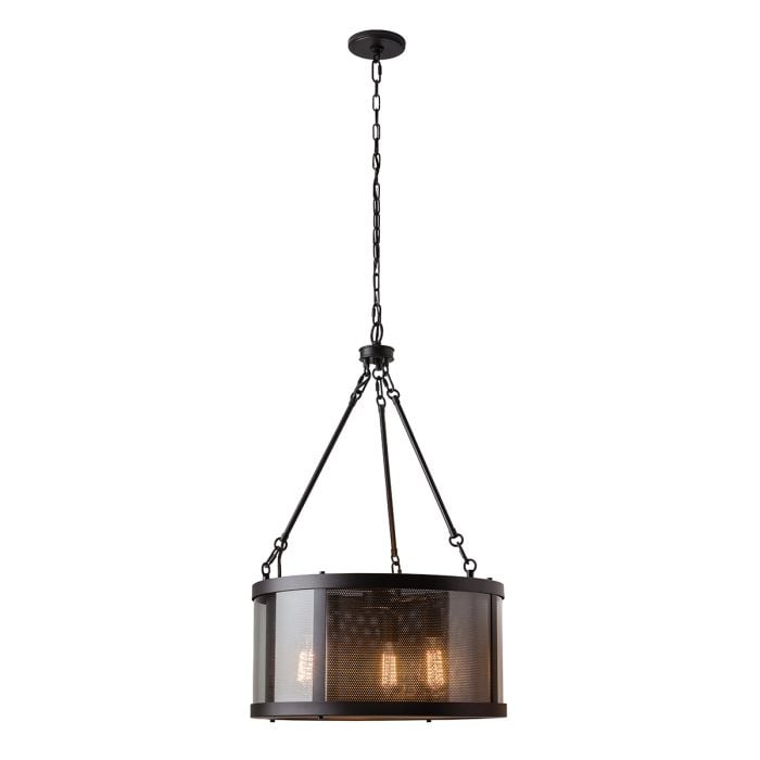 elstead lighting Bluffton 3 Light Pendant - Oil Rubbed Bronze