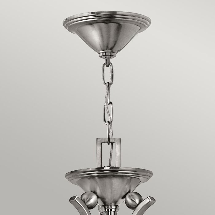 Elstead Lighting Bolla 5 Light Chandelier - Brushed Nickel