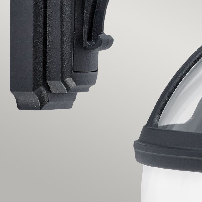 Elstead Lighting Bologna 1 Light Down Wall Light - Black