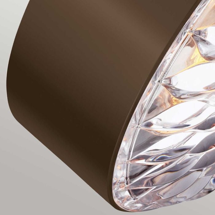 Elstead Lighting Botanic 3 Light Small Flush - Dark Aged Brass