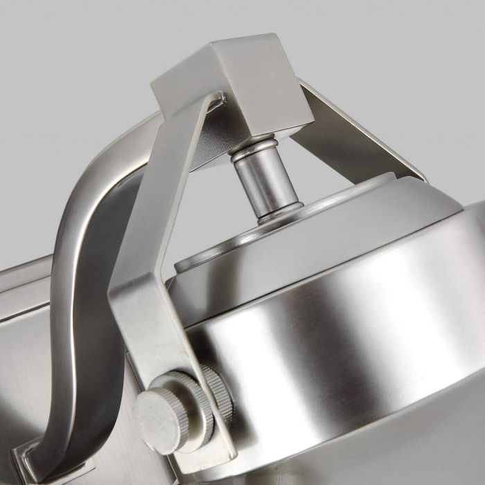 Elstead Lighting Boynton 1 Light Medium Wall Lantern - Painted Brushed Steel