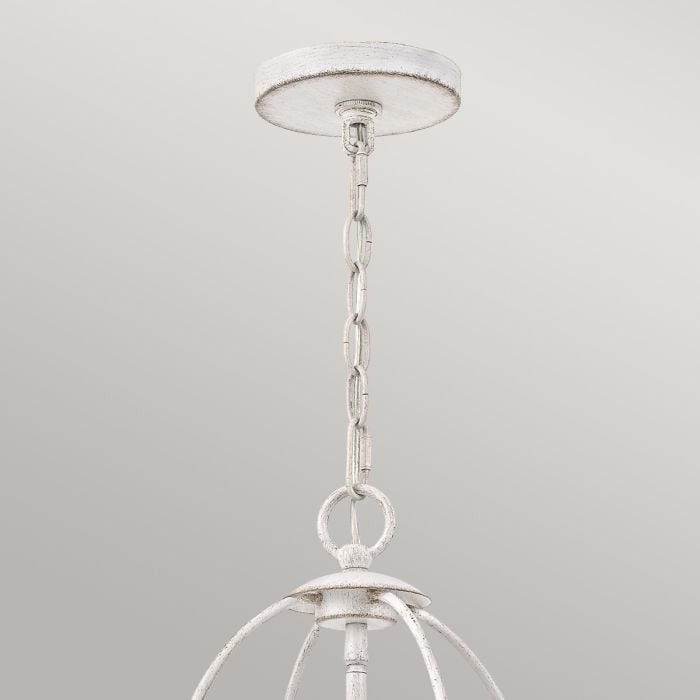 Elstead Lighting Bradbury 4 Light Pendant - Antique White