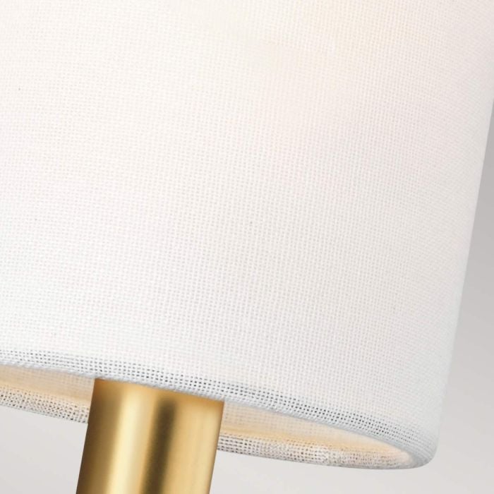 Elstead Lighting Brianna 2 Light Wall Light - Burnished Brass